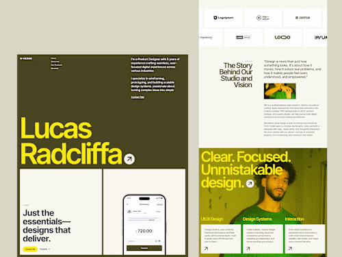 Personal Portfolio Site Design