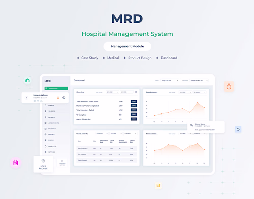 MRD - Medical Management System on Behance