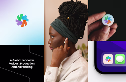 Podcast startup rebranding