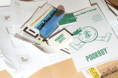 Poorboy Coffee | Passion Project | Logo | Branding