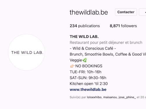 THE WILD LAB. (@thewildlab.be) • Instagram photos and videos