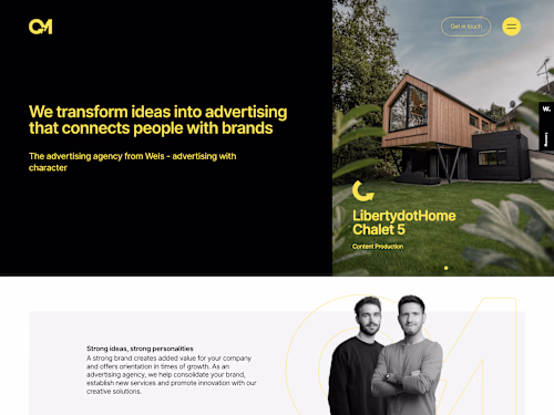 Wordpress Website Design For Marketing Agency Using Elementor
