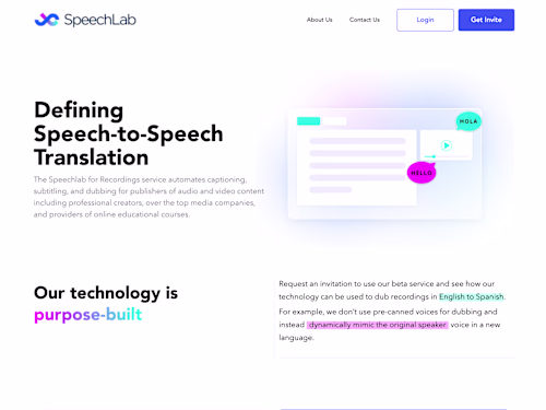 SpeechLab AI