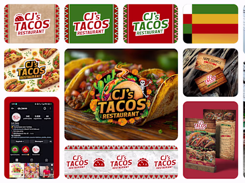 CJ's Tacos - Branding