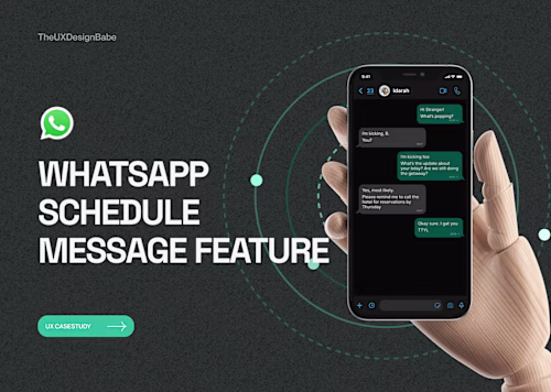 Whatsapp Schedule Message Feature