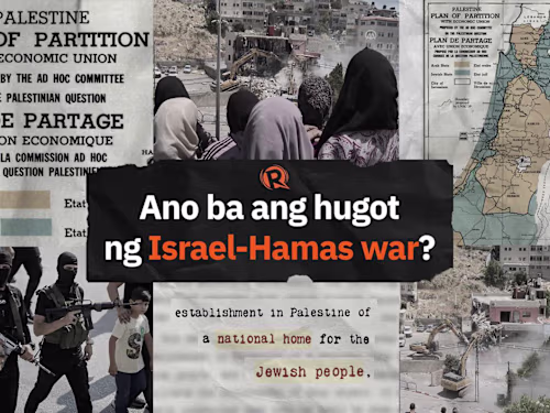 Ano ba ang hugot ng Israel-Hamas war? — Cara Angeline Oliver | …
