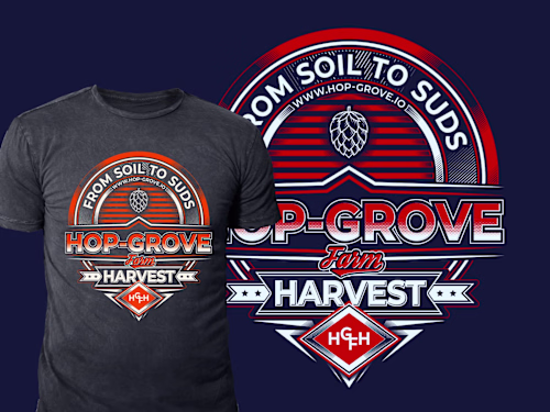 Hop-Grove T-Shirt Design
