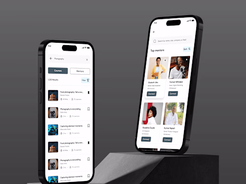 Skill assessment mobile app - Product design