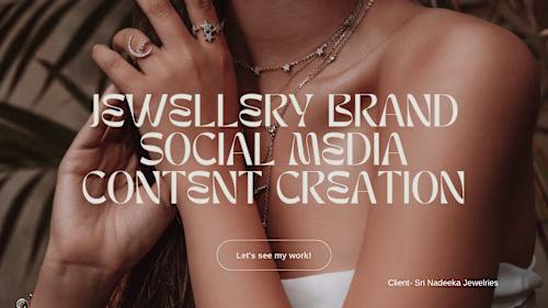 Shining a Spotlight on Jewelry Content Creation ✨💍