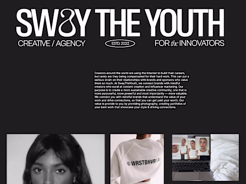 SWAY THE YOUTH ® [ Brand Identity Design]