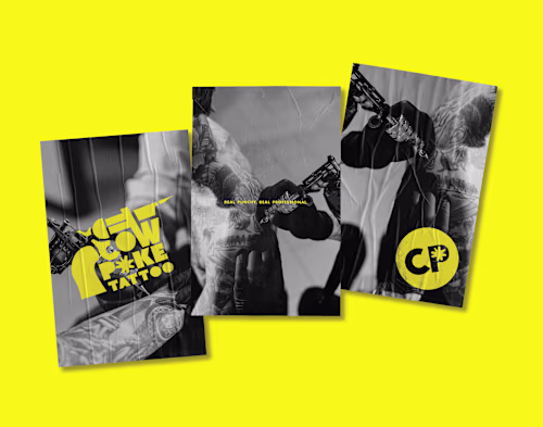 Cow Poke Tattoo Branding