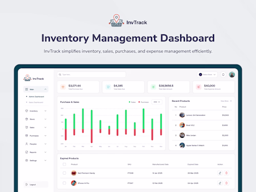 InvTrack - Inventory Management System