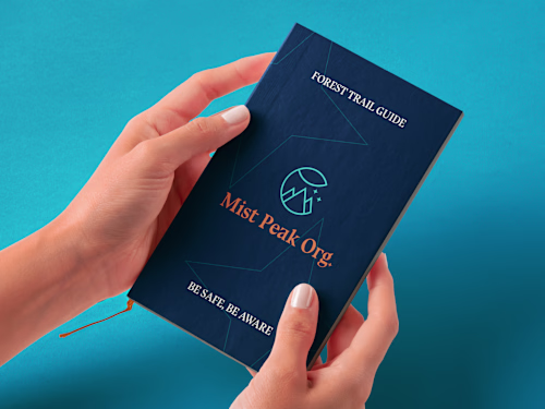 Logo design & visual identity for a mountain park reserve