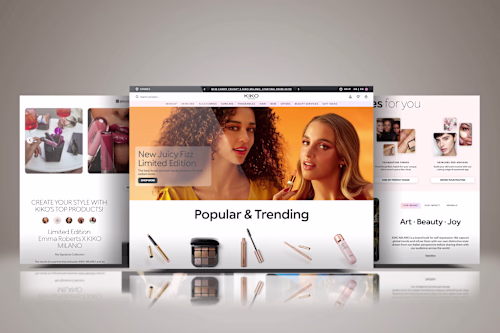 WordPress Makeup Website | Makeup Website design