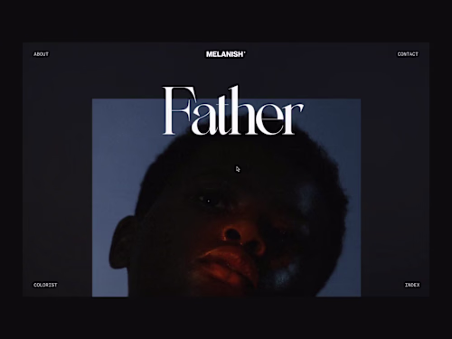 Melanish - Landing Page