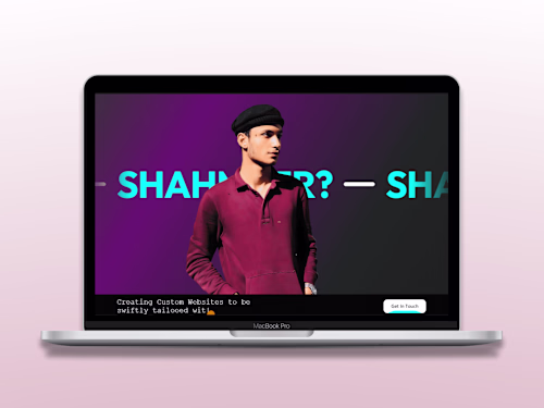 Shahmeer's Portfolio ( Framer Design and Development)