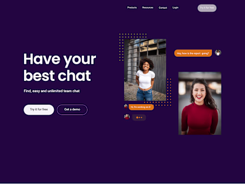 Chat App website