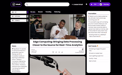 Inhalt | The Contents App