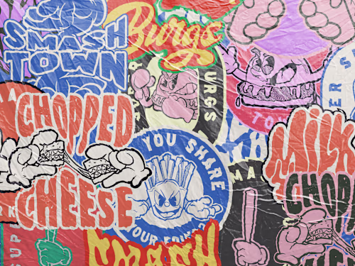 Super Smash Burgs | Branding & Illustration