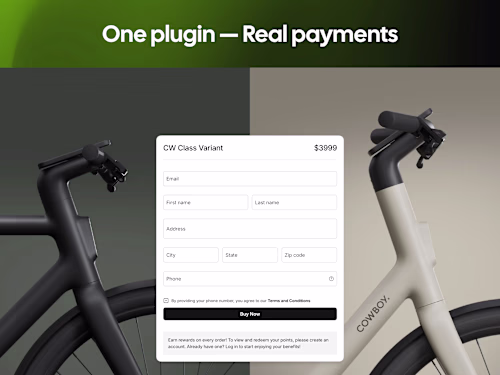Stripe payments and billing inside