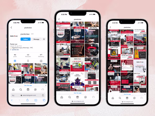 Strategic Social Media Marketing – Pianko Law’s Online Presence