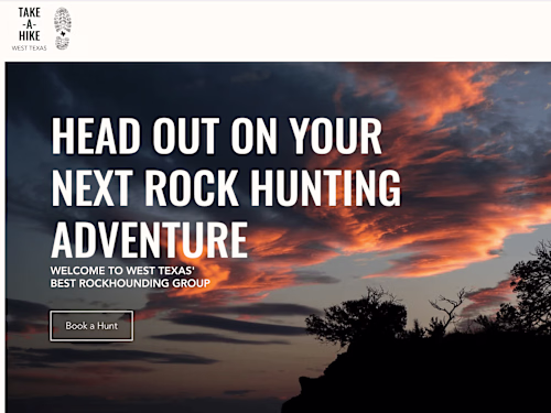 Take a Hike Texas - Brand, Website & Logo Creation