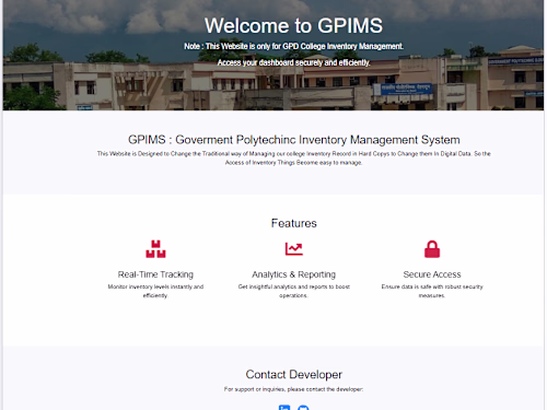 GPIMS : An Inventory Management