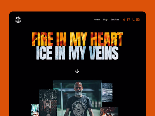 Fire & Ice Framer Website