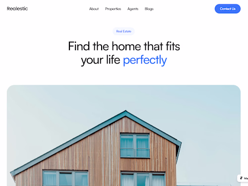 Real Estate Landing Page