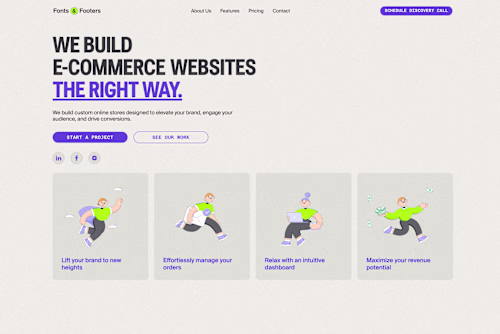 Fonts & Footers