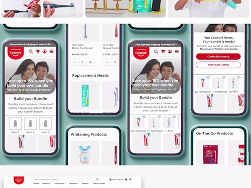 Colgate-Palmolive Website Design