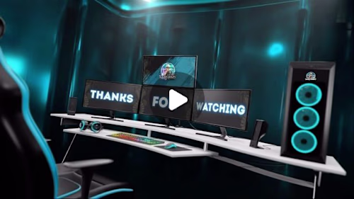 I Will Make Cool 3D Outro For Your Channel.