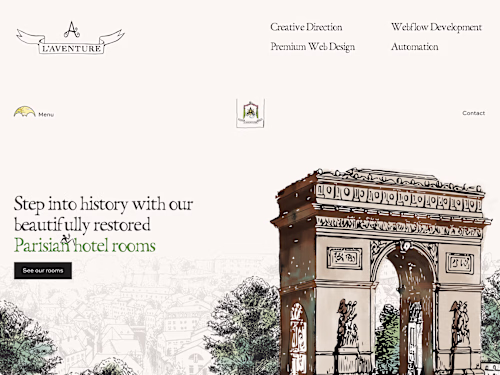 L’Aventure Paris | Creative Direction & Premium Web Experience