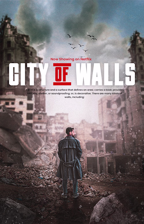 City of Walls movie poster design