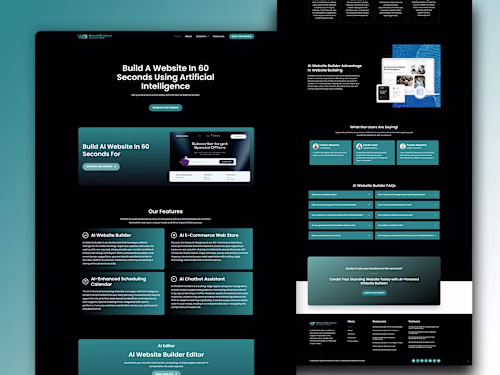 AI Website Design For Website Builder AI | Ashiqurtech