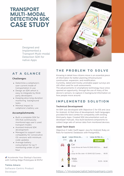 TRANSPORT MULTI-MODAL DETECTION SDK