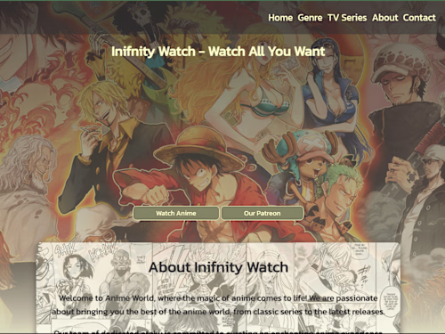 An Anime Watching Site(Front-end)