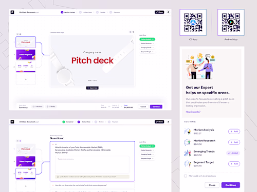 Development of Vaiku AI-Powered Pitch Deck Platform