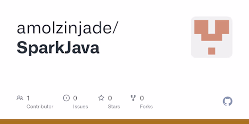 GitHub - amolzinjade/SparkJava