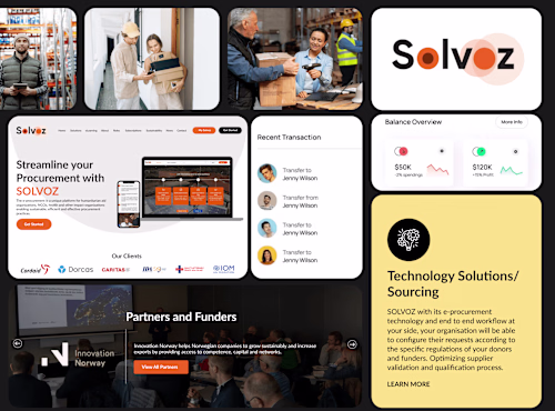 Tech Consultation Website & WordPress Development for Solvoz