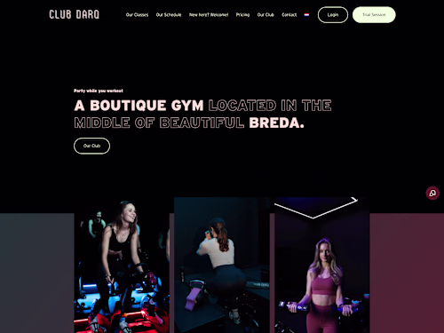 Wordpress Website Design For Fitness Brand Using Elementor 