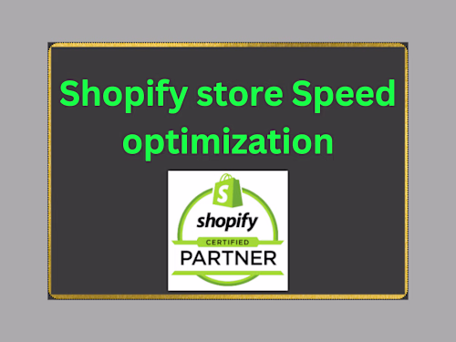 Shopify store speed optimization
