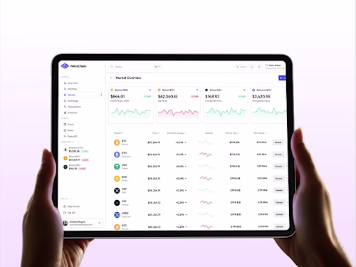 A sleek and data-driven crypto