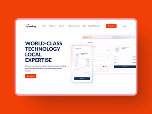 Hyperpay Website Design & Development