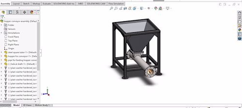 Hopper Conveyor System Design