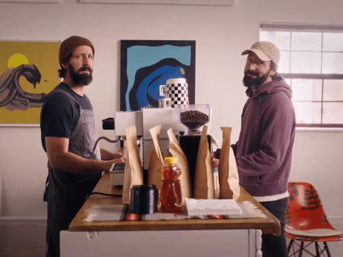 Commercial: Webflow Barista