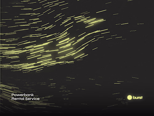 Burst. Powerbank rental service