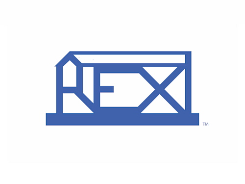 REXI logo design and branding