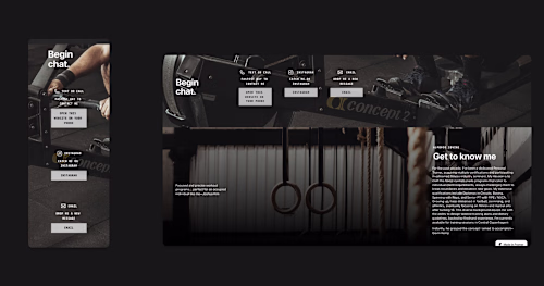 CrossFit membership website - Framer Template