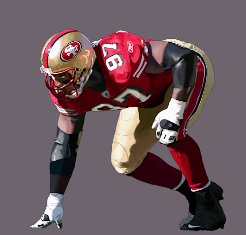 Over 200 football players project.